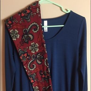 NWT LuLaRoe Lynnae And Leggings Set